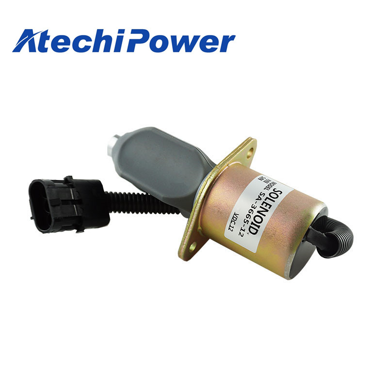 <strong>SA-3665-12 24 generator engine stop shut off solenoid</strong>