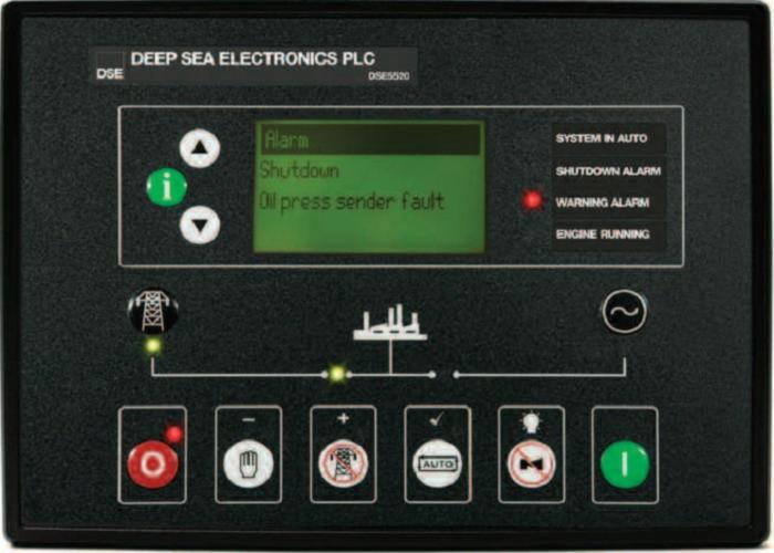 <strong>DSE5520 Generator control panel</strong>